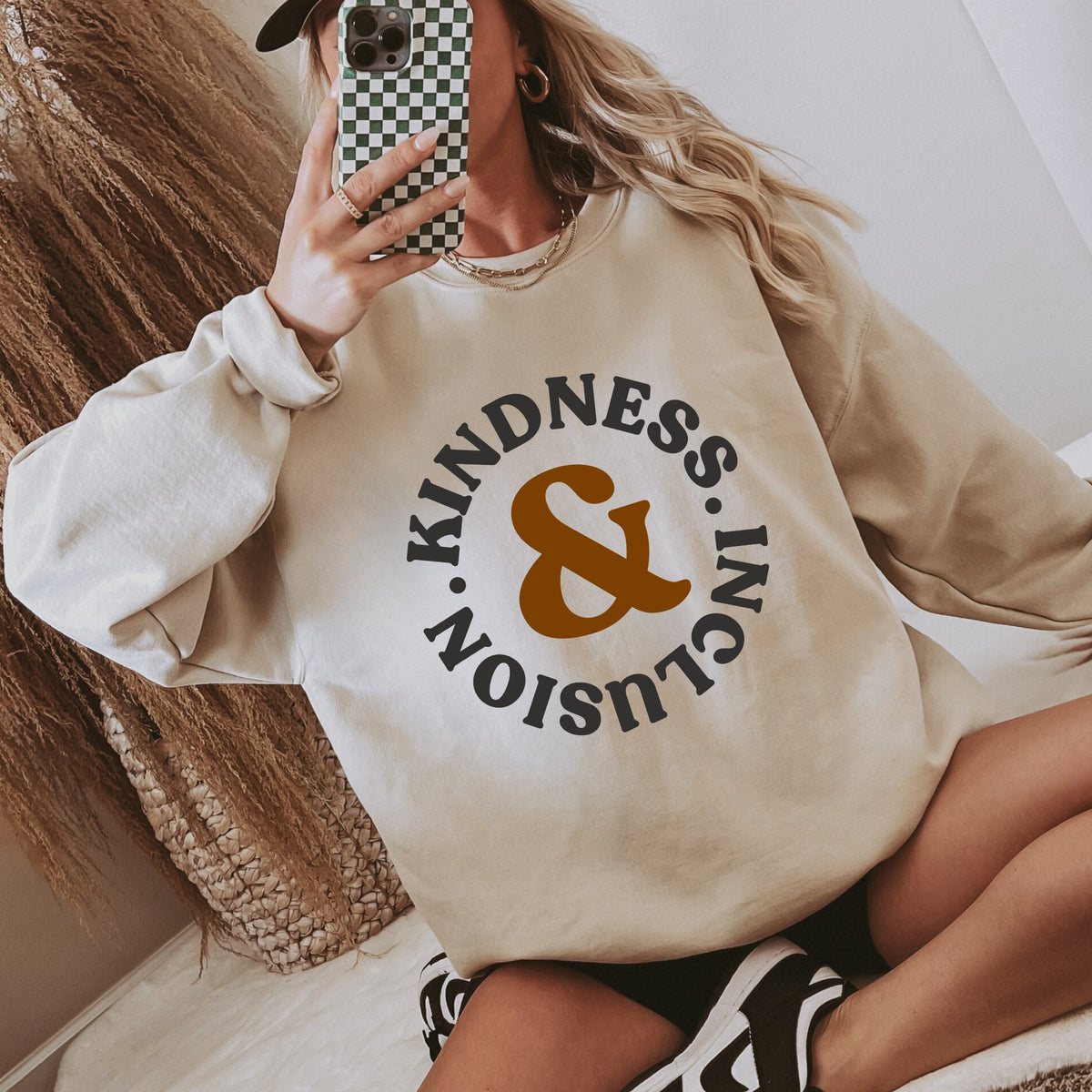 Kindness &amp; Inclusion Sweatshirt | Neurodiversity clothing