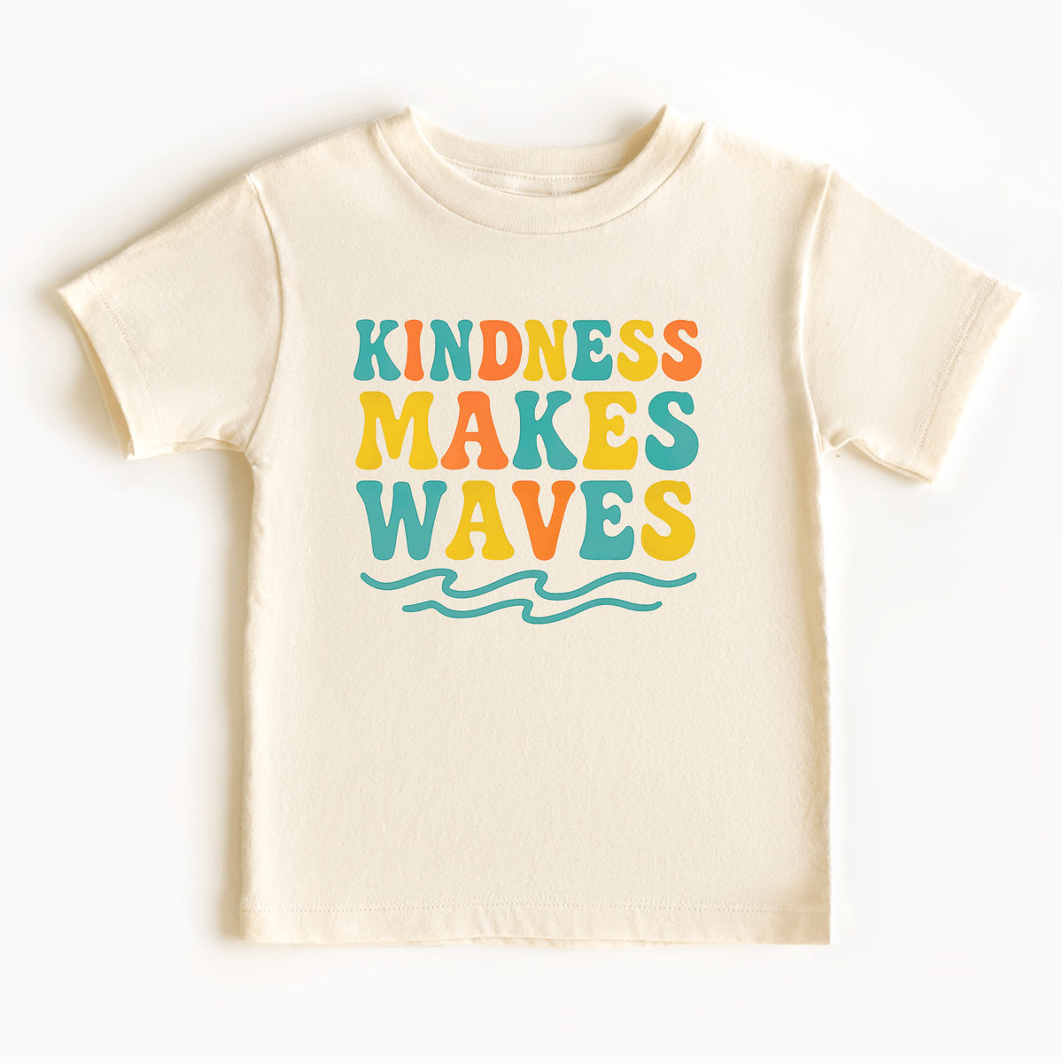 Kindness Makes Waves Youth Tee | Inclusive Kids Shirt