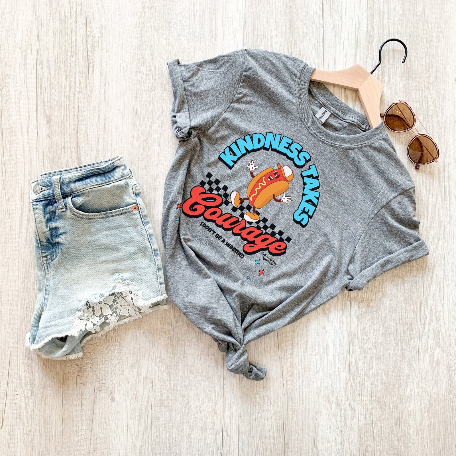 Kindness Takes Courage T - shirt | Inclusive Shirts