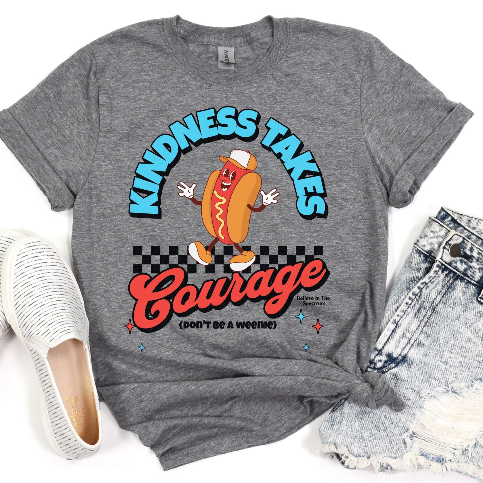 Kindness Takes Courage T - shirt | Inclusive Shirts