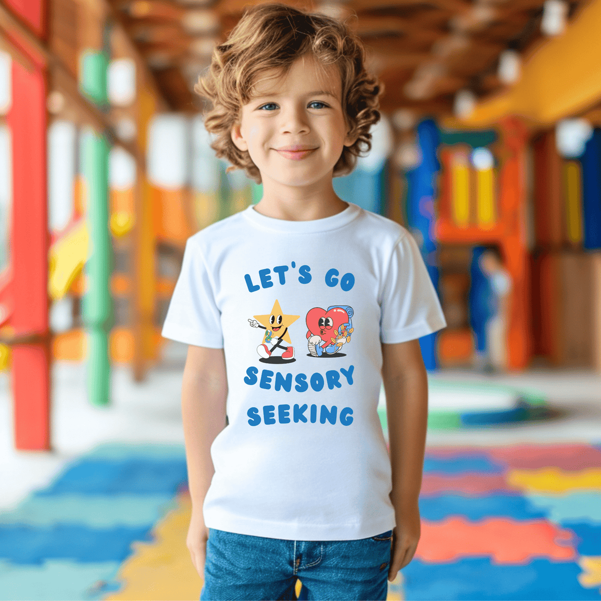 Let&#39;s Go Sensory Seeking Tee