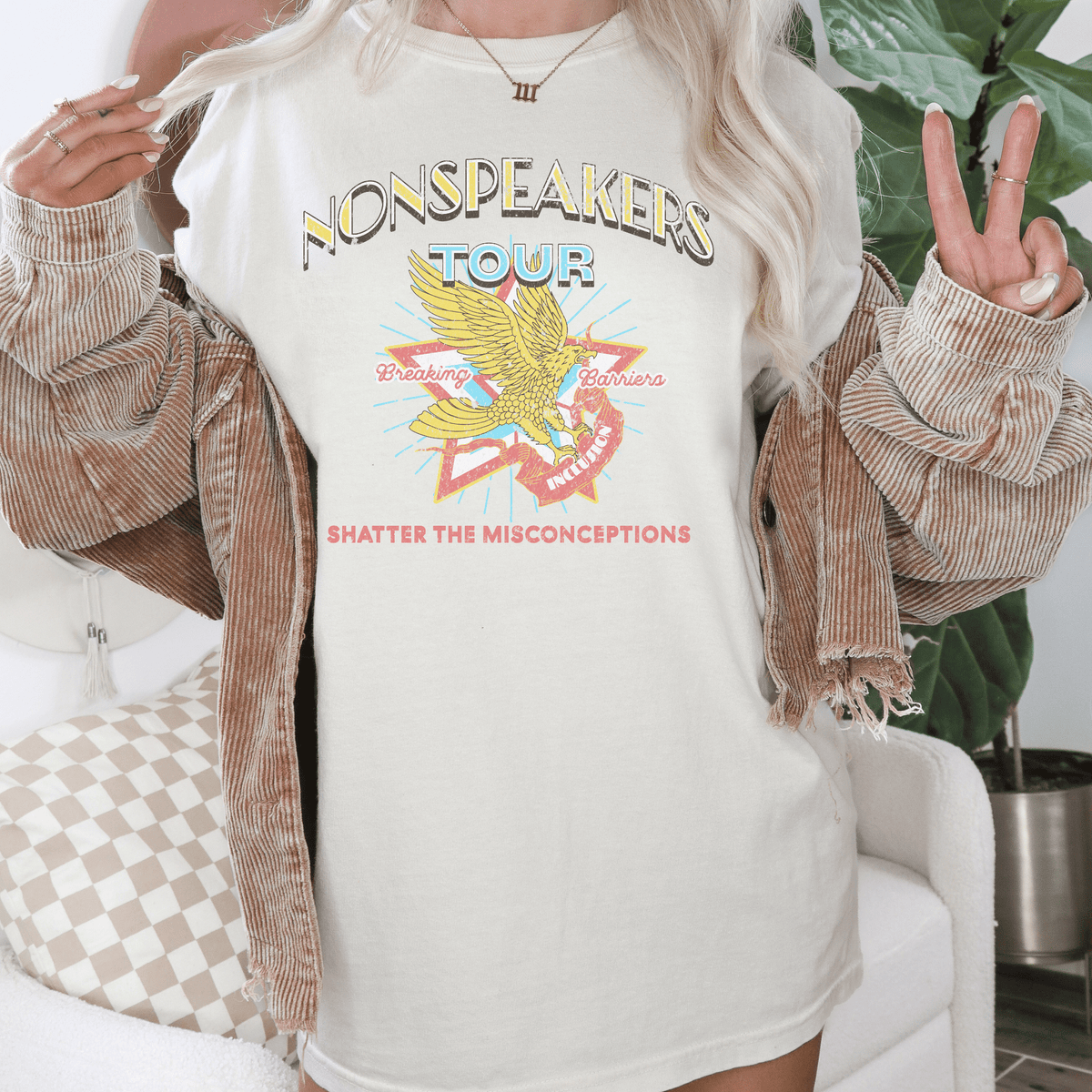 Nonspeaker Misconception Tour Tee