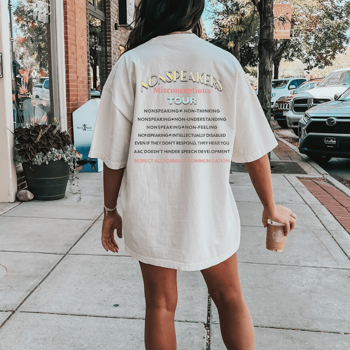 Nonspeaker Misconception Tour Tee