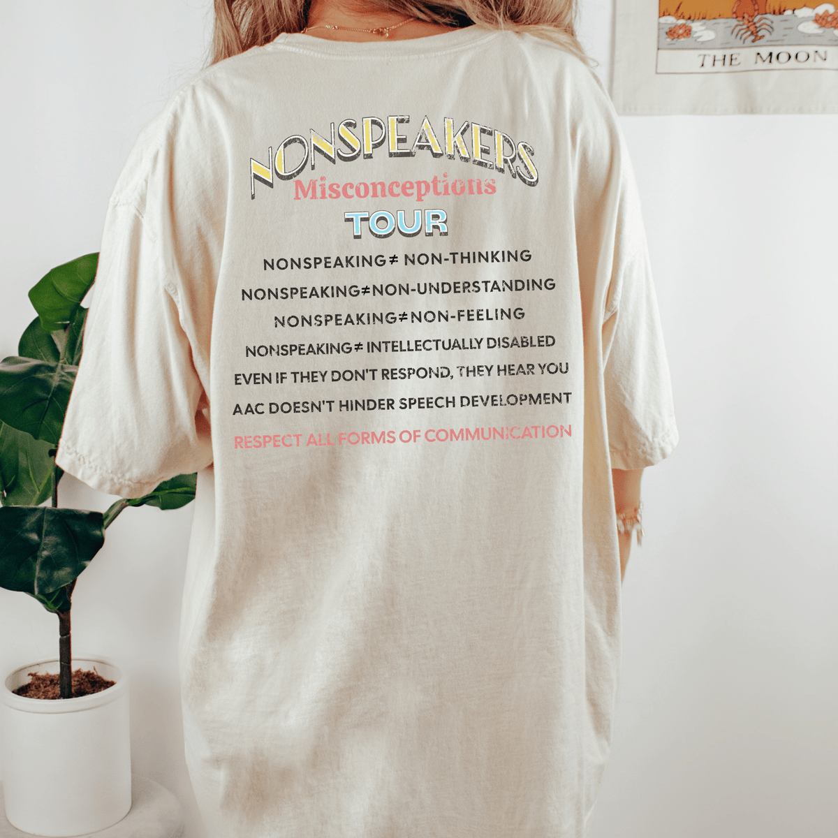 Nonspeaker Misconception Tour Tee