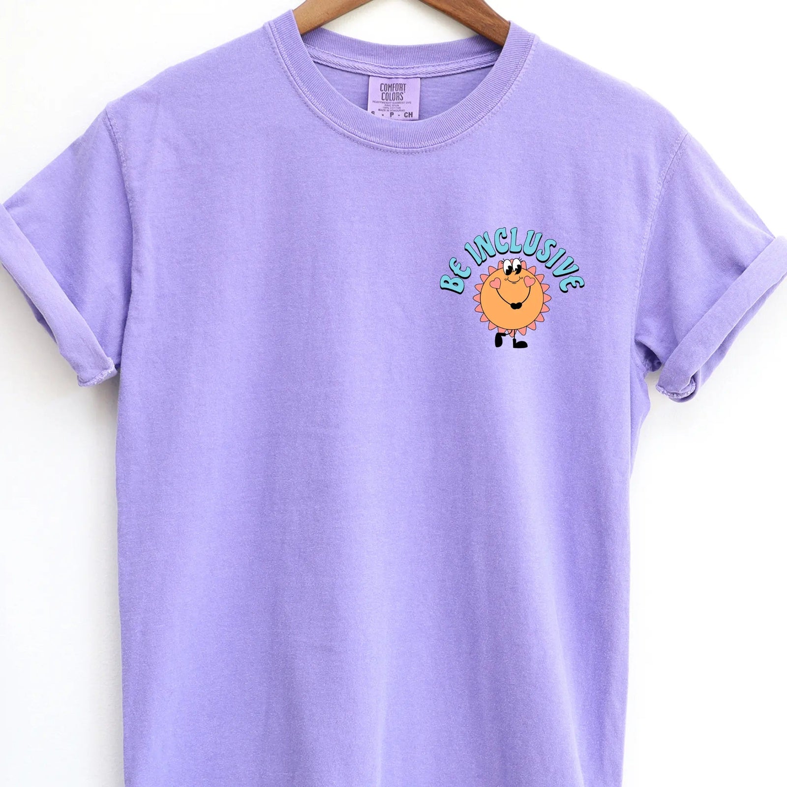 Perfect Day to Be Inclusive Tee | Retro Comfort Colors Shirt