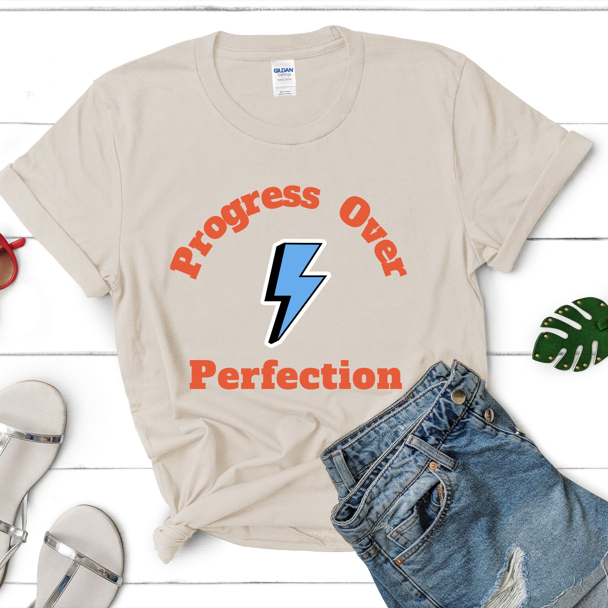 Progress Over Perfection Tee | Autism shirts