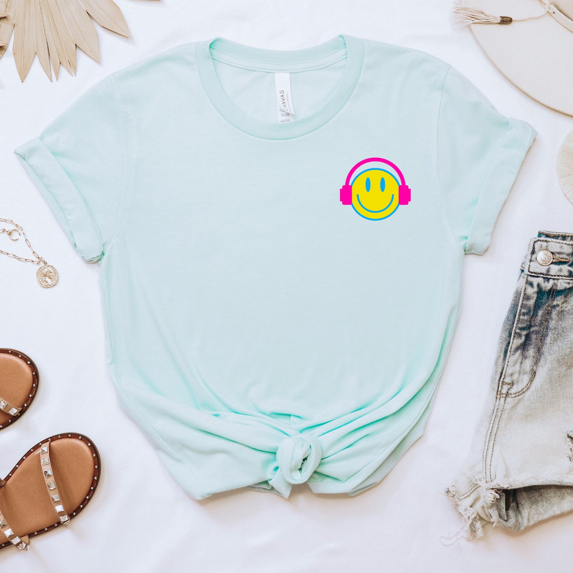 Respect The Stim Smiley Tee - Neurodiversity Clothing