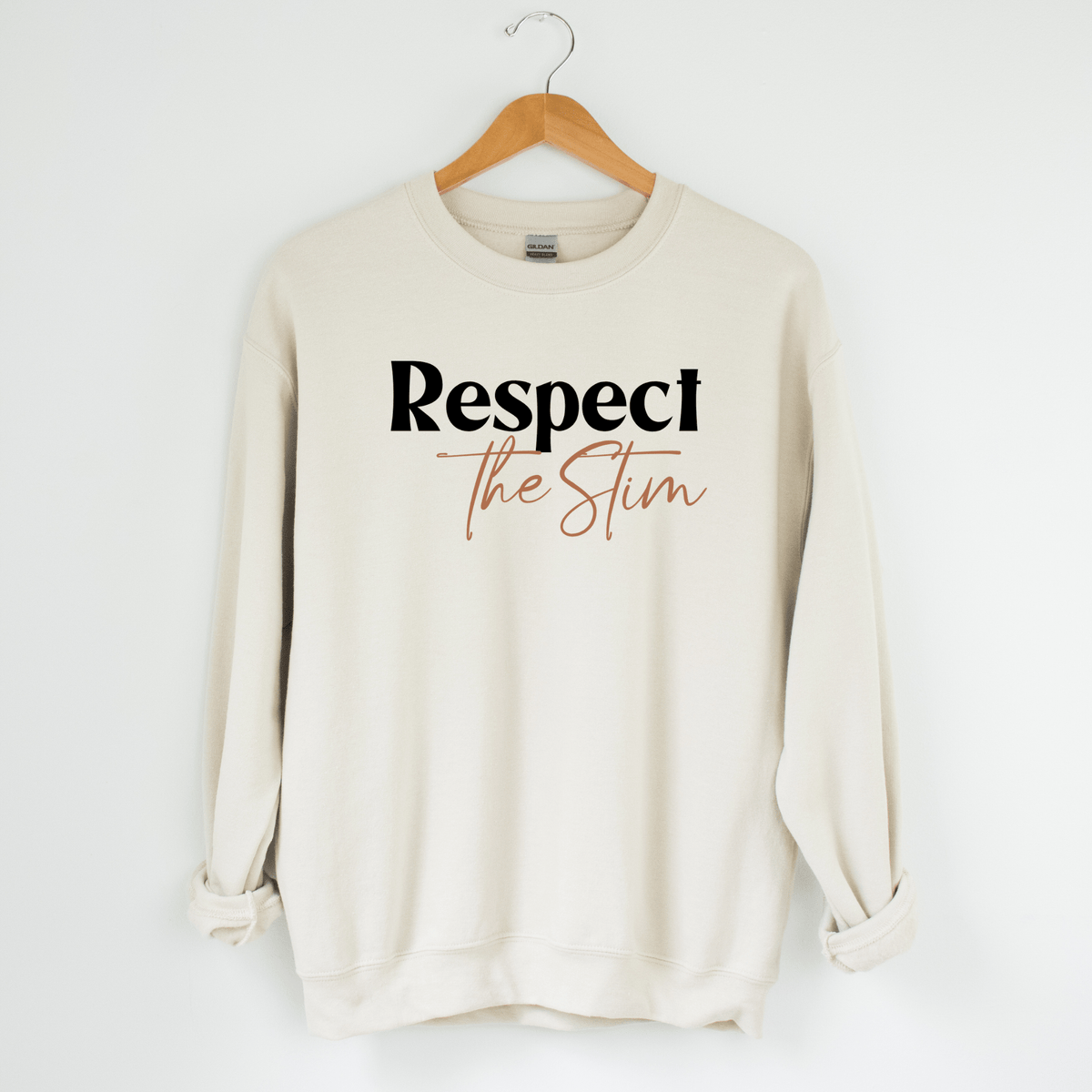 Respect The Stim Sweatshirt | Neurodiversity Apparel