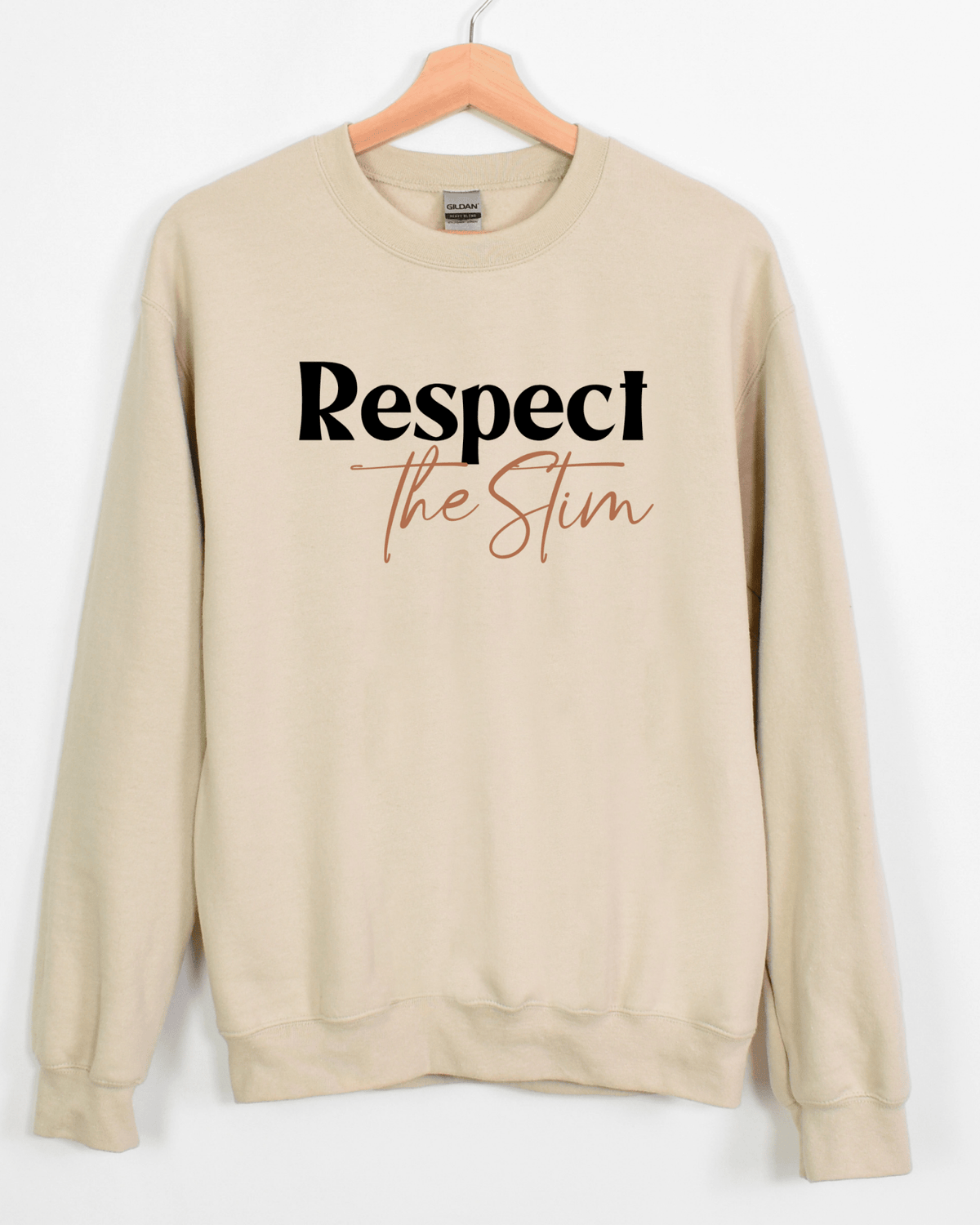 Respect The Stim Sweatshirt | Neurodiversity Apparel