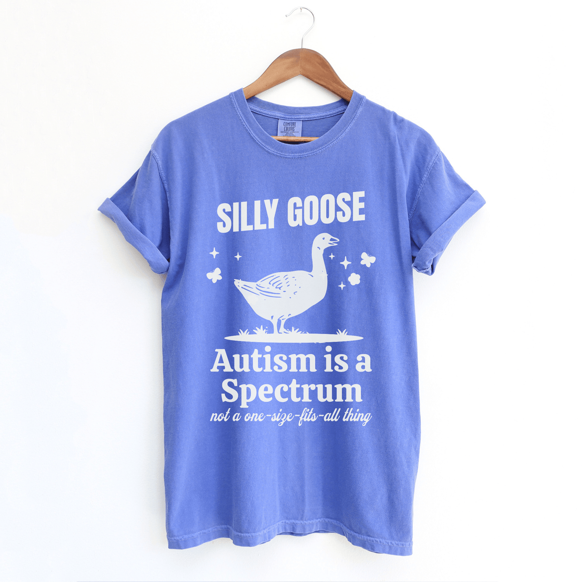 Silly Goose Autism Shirt – Minimalist Design | Funny Neurodiversity Tee
