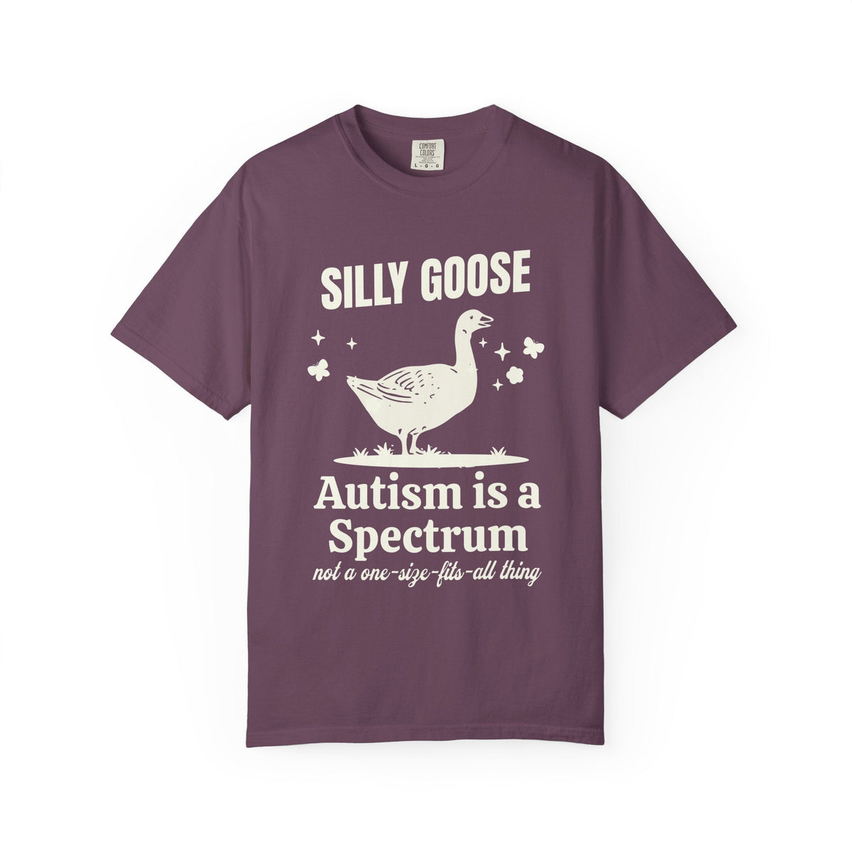 Silly Goose Autism Shirt – Minimalist Design | Funny Neurodiversity Tee