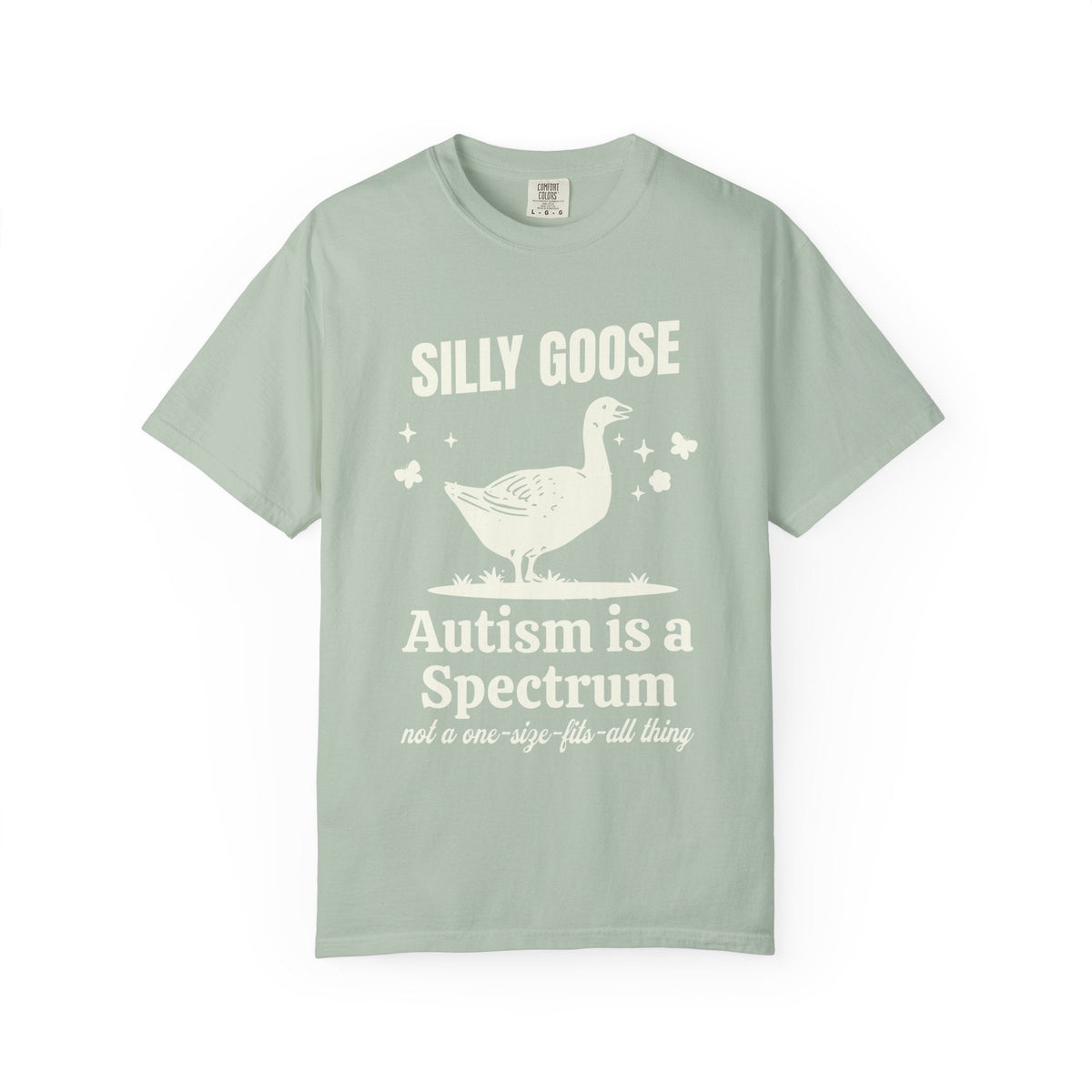 Silly Goose Autism Shirt – Minimalist Design | Funny Neurodiversity Tee