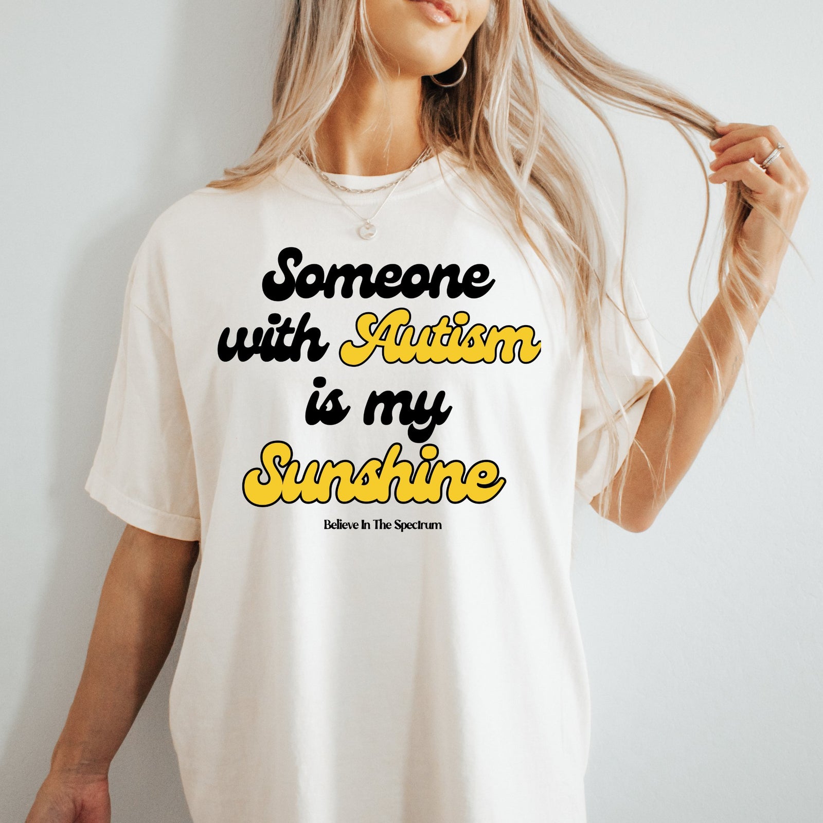Someone With Autism is My Sunshine T - shirt | Autism Acceptance Shirts