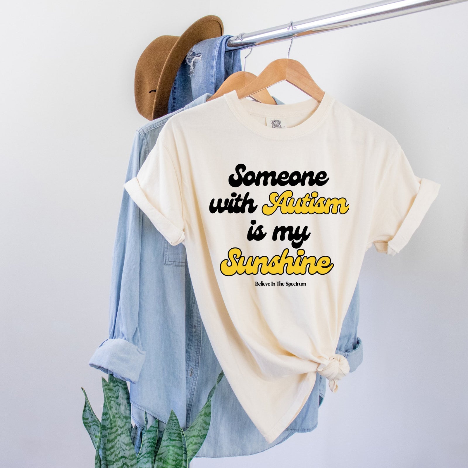 Someone With Autism is My Sunshine T - shirt | Autism Acceptance Shirts