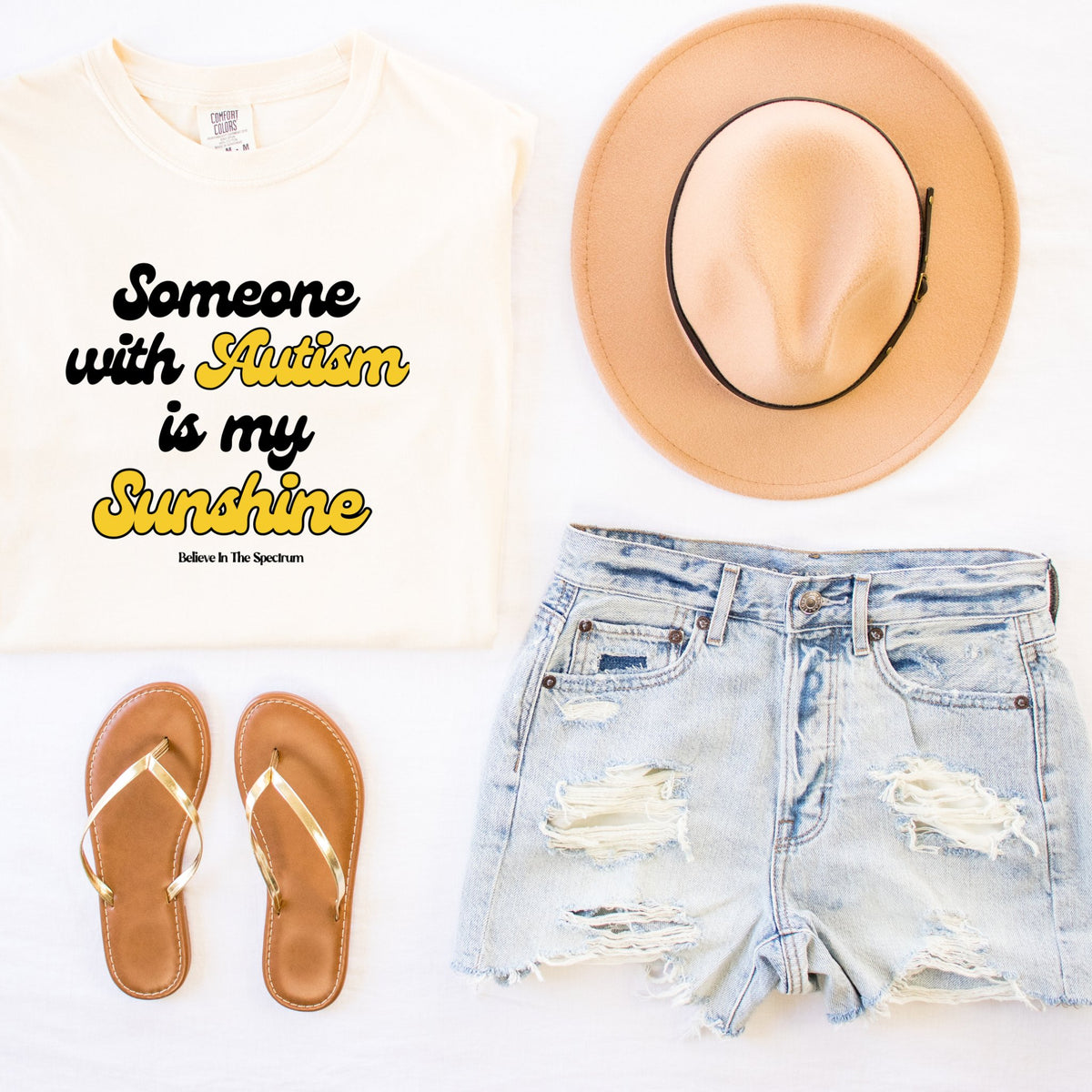 Someone With Autism is My Sunshine T - shirt | Autism Acceptance Shirts