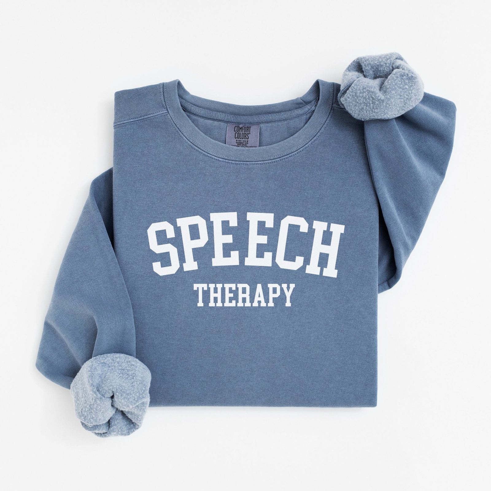 Speech Therapy Collegiate Style Sweatshirt