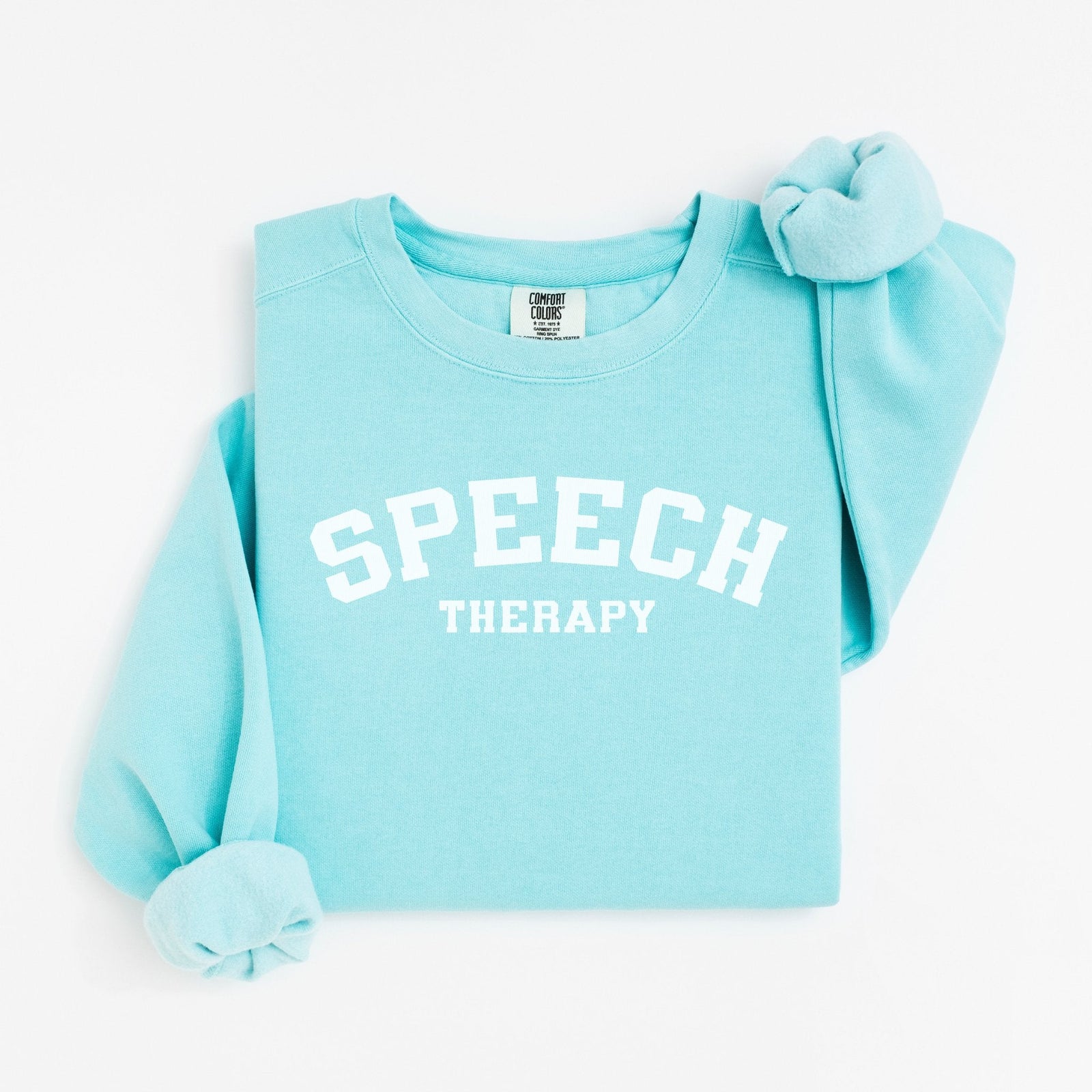 Speech Therapy Collegiate Style Sweatshirt
