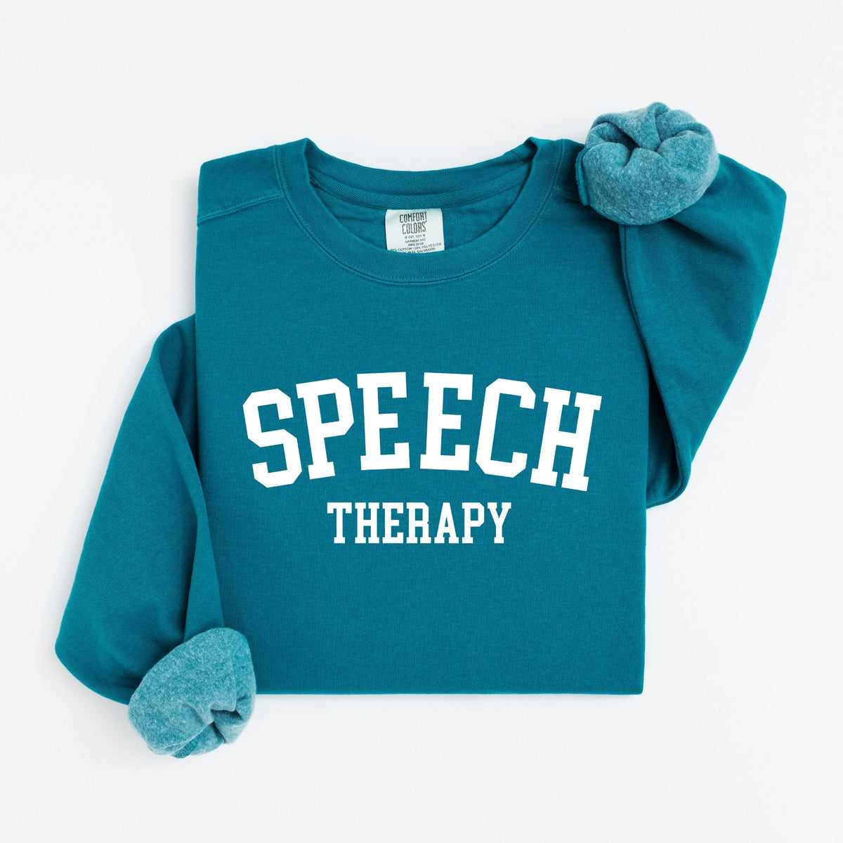 Speech Therapy Collegiate Style Sweatshirt