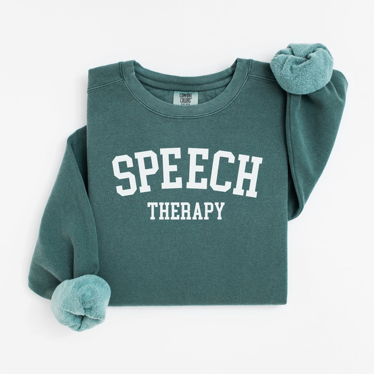 Speech Therapy Collegiate Style Sweatshirt