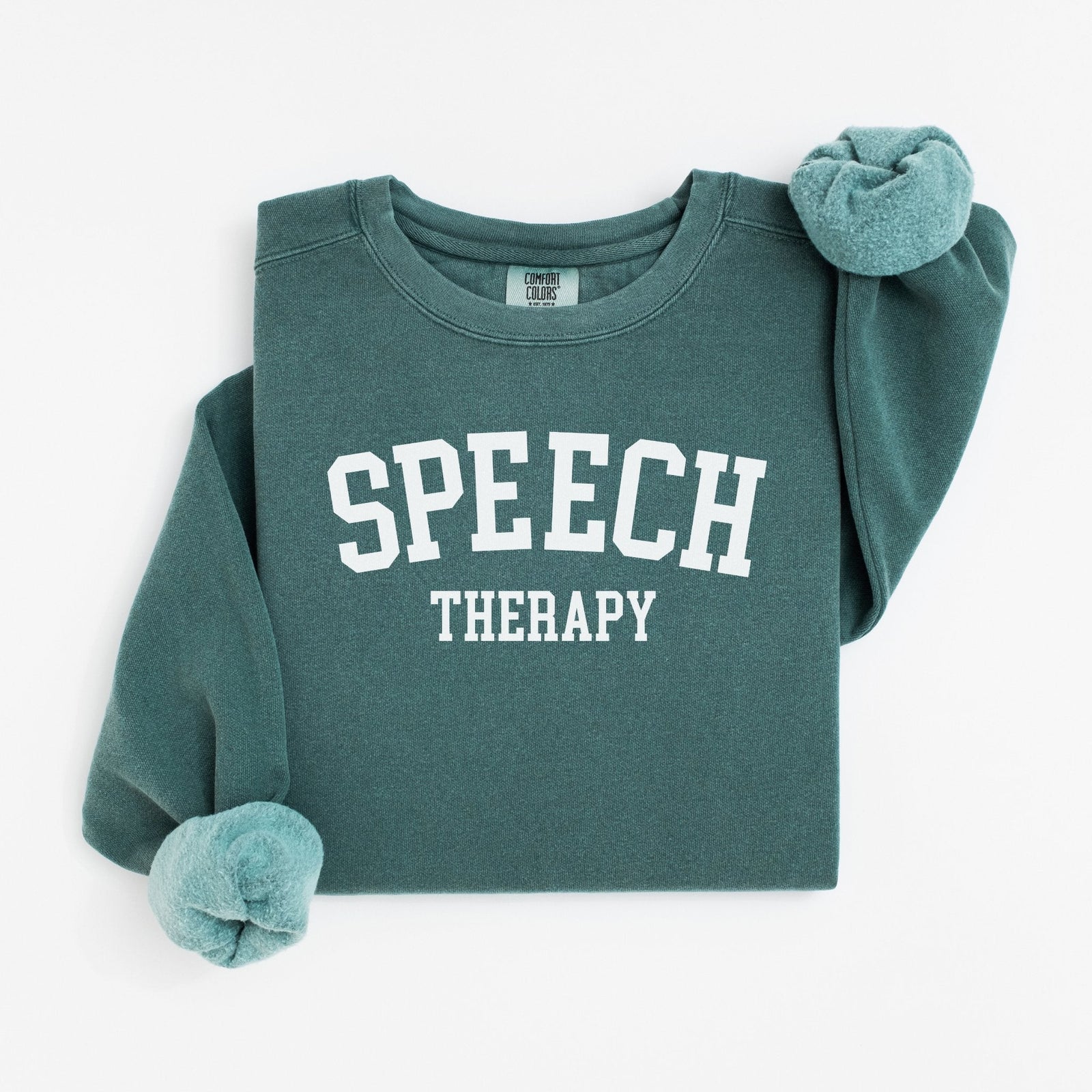 Speech Therapy Collegiate Style Sweatshirt