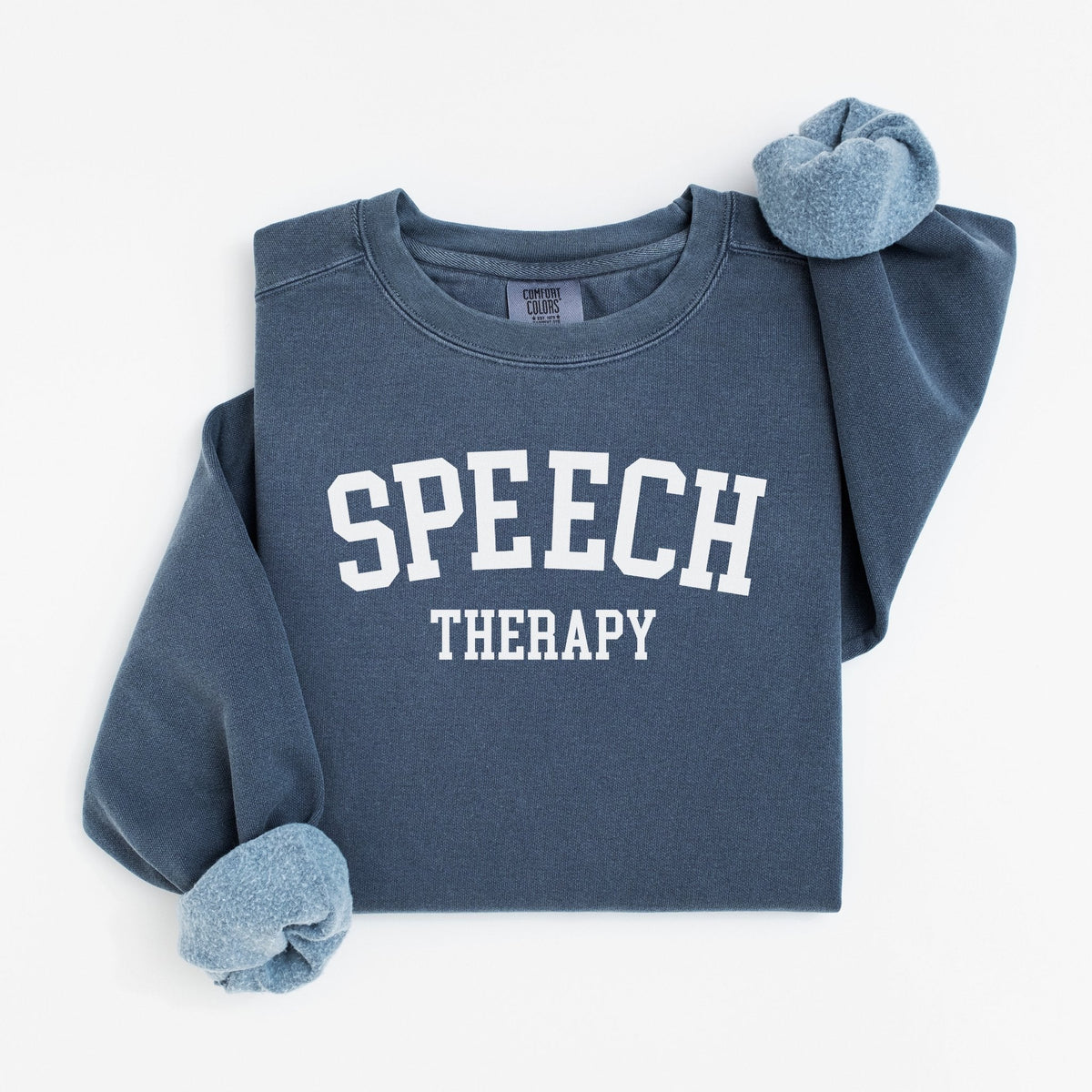 Speech Therapy Collegiate Style Sweatshirt