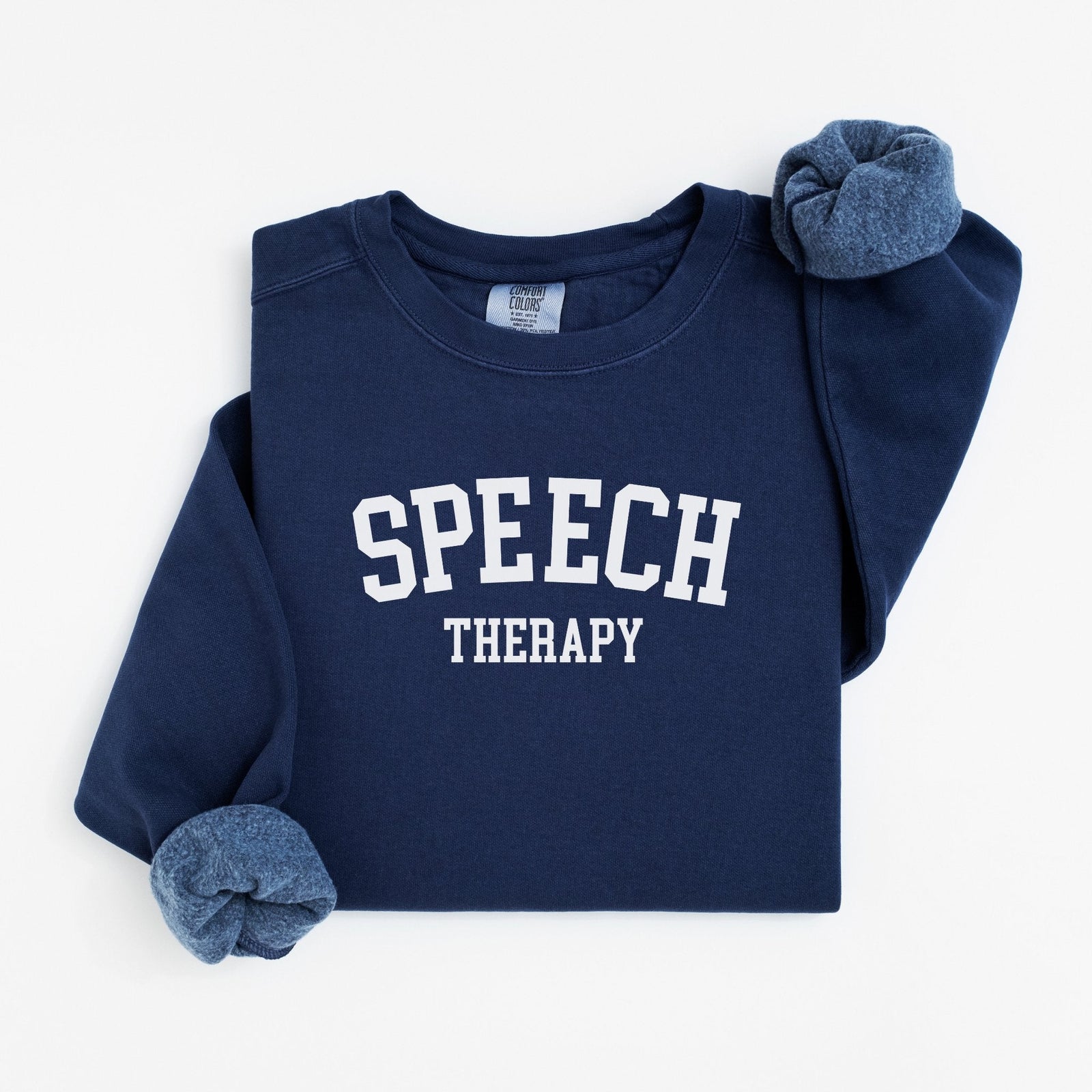 Speech Therapy Collegiate Style Sweatshirt