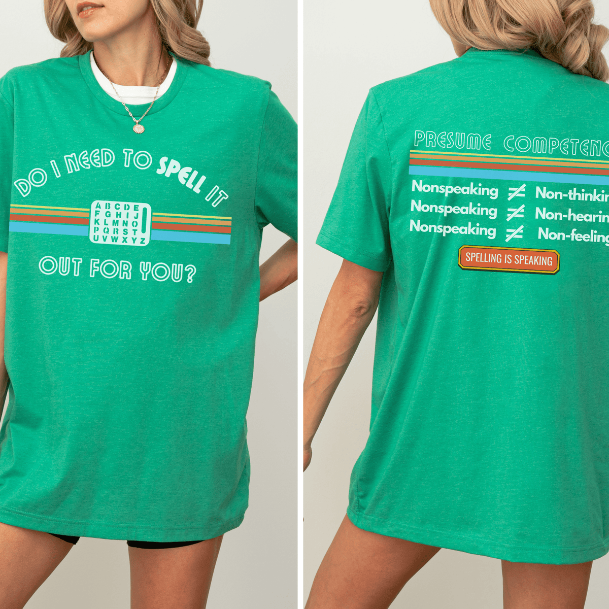 Spell It Out Tee | S2C Spellers Advocacy Shirt