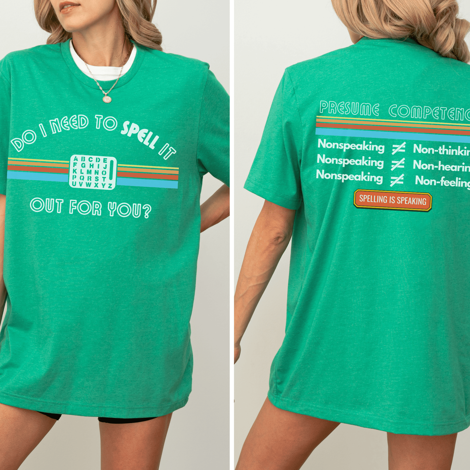 Spell It Out Tee | S2C Spellers Advocacy Shirt