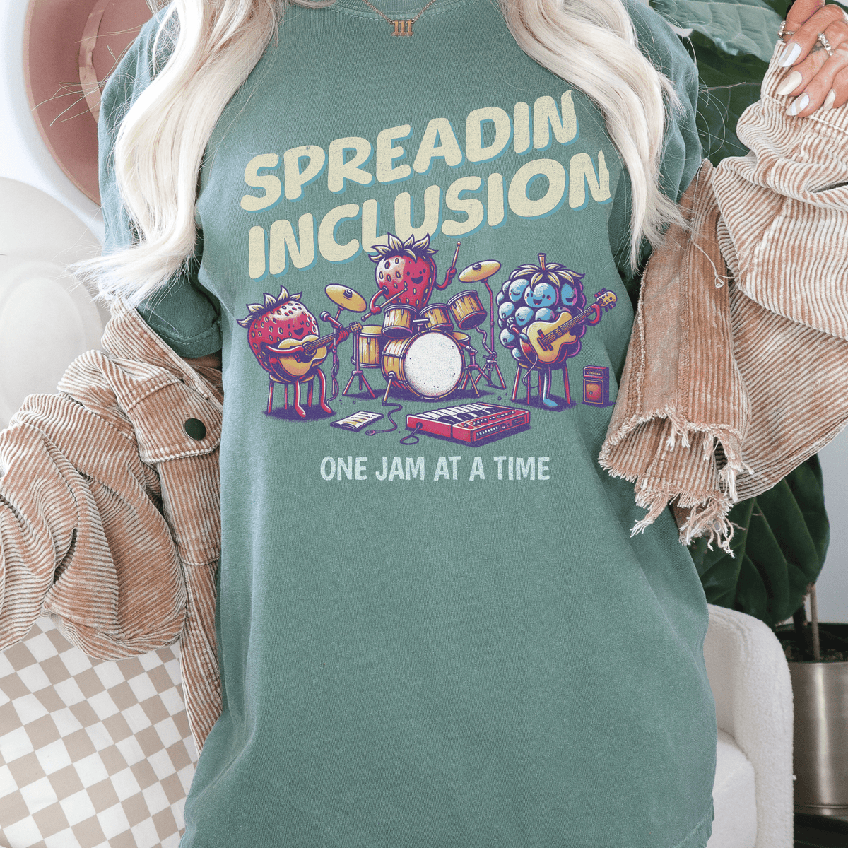 Spreading Inclusion Tee | Neurodiversity Shirt