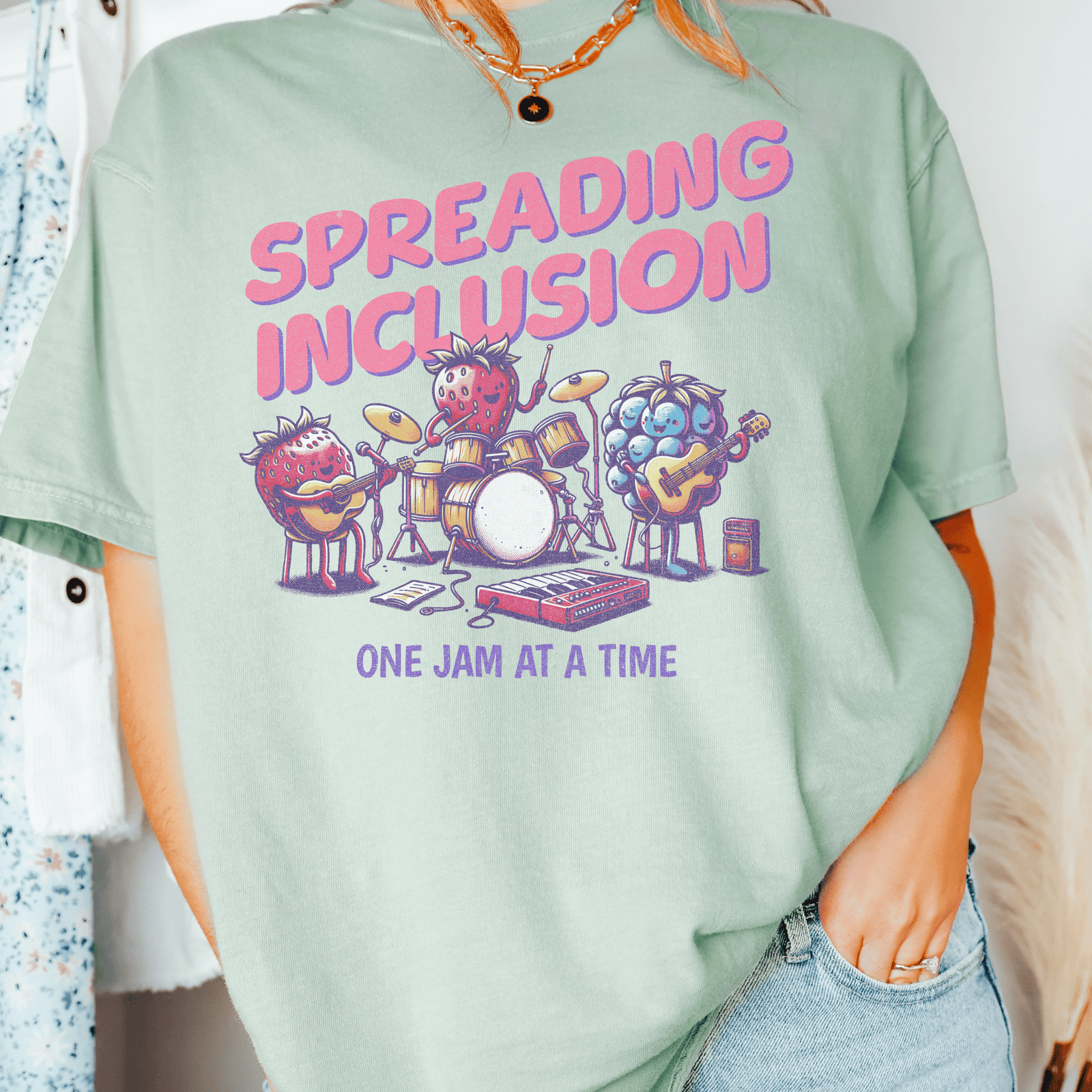 Spreading Inclusion Tee | Neurodiversity Shirt