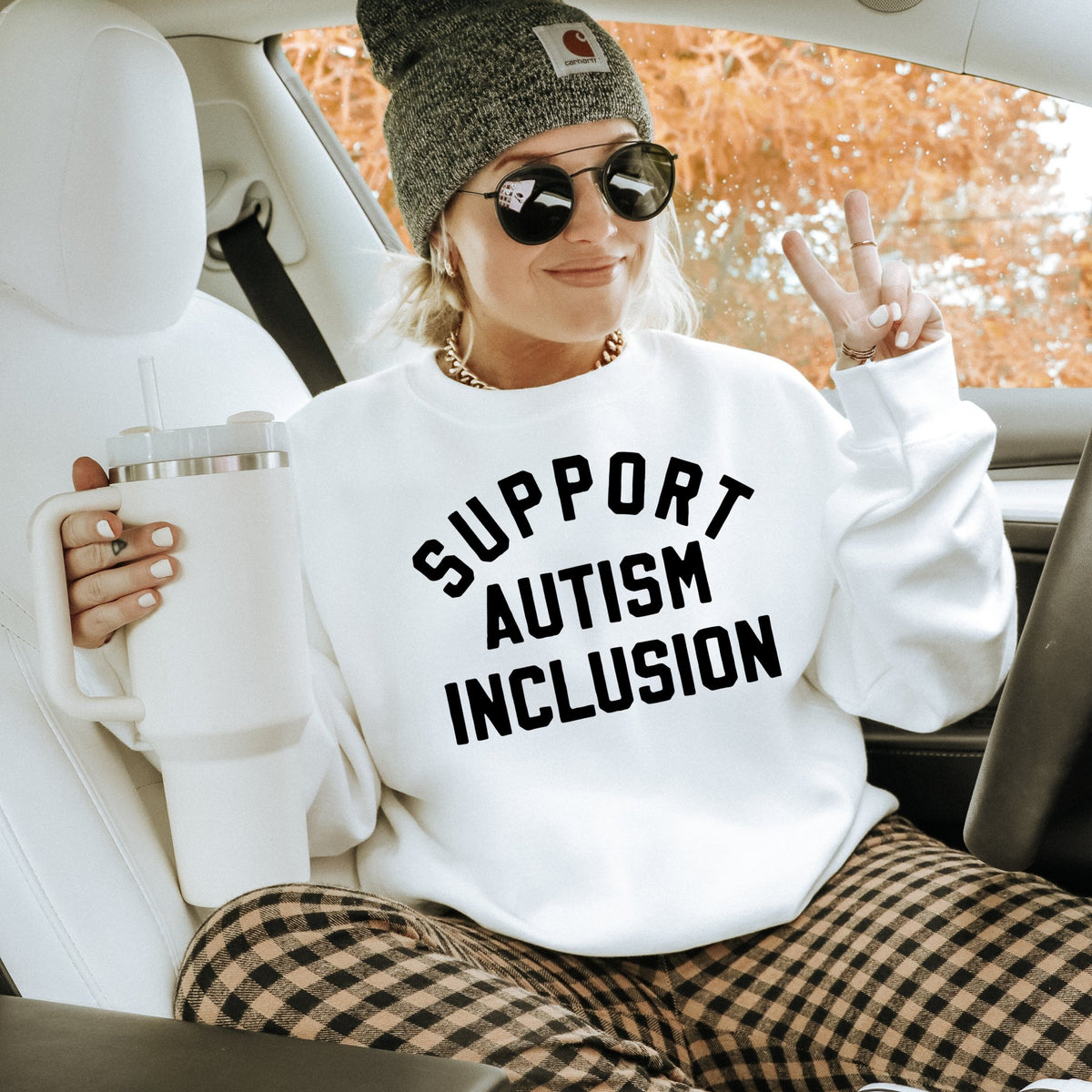 Support Autism Inclusion Sweatshirt
