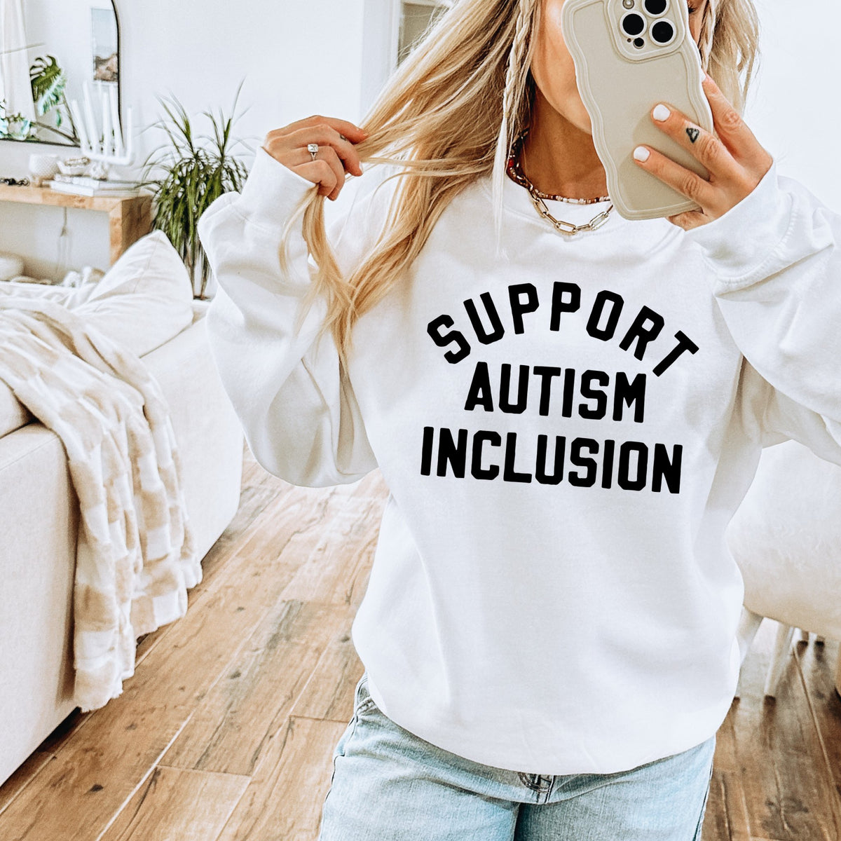 Support Autism Inclusion Sweatshirt