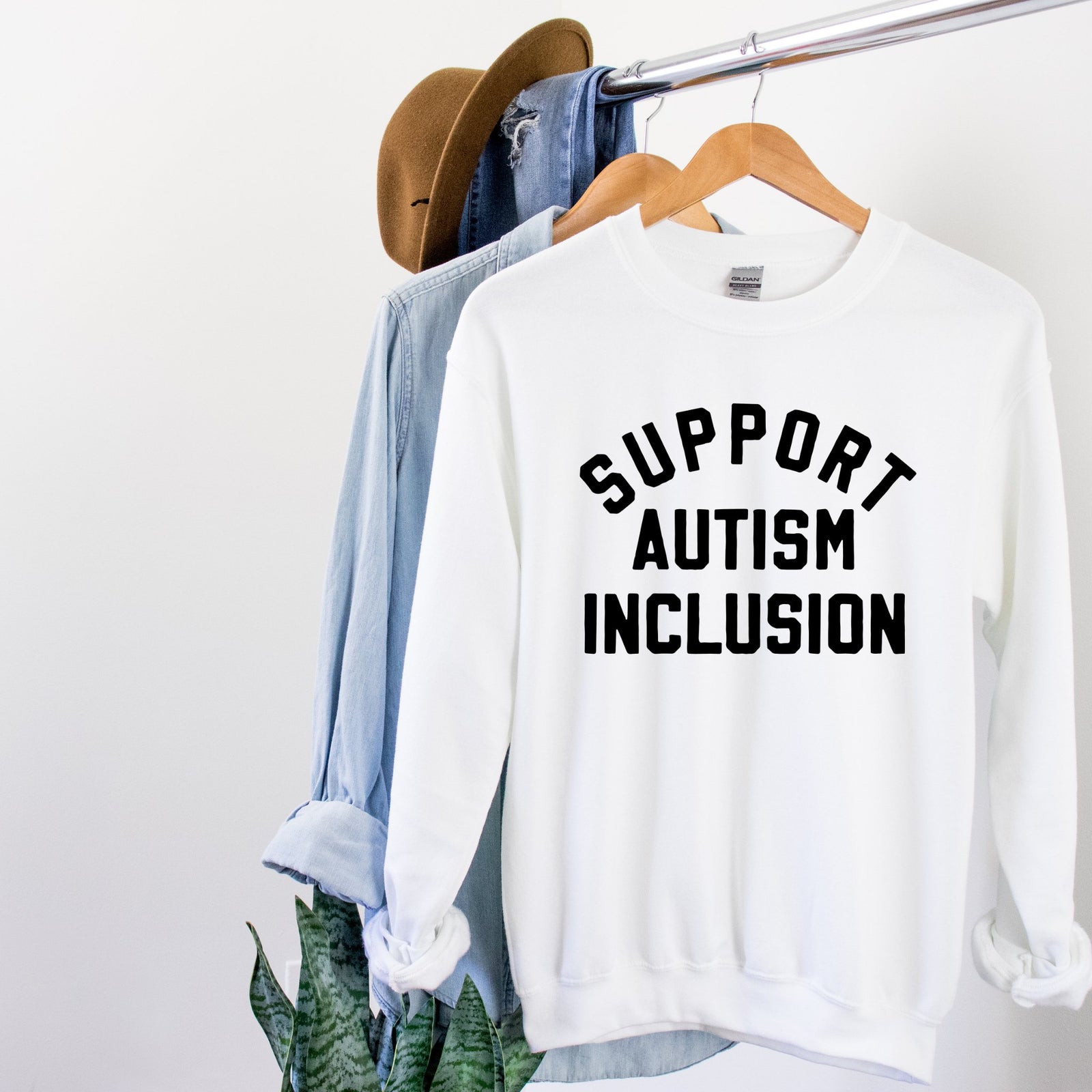 Support Autism Inclusion Sweatshirt
