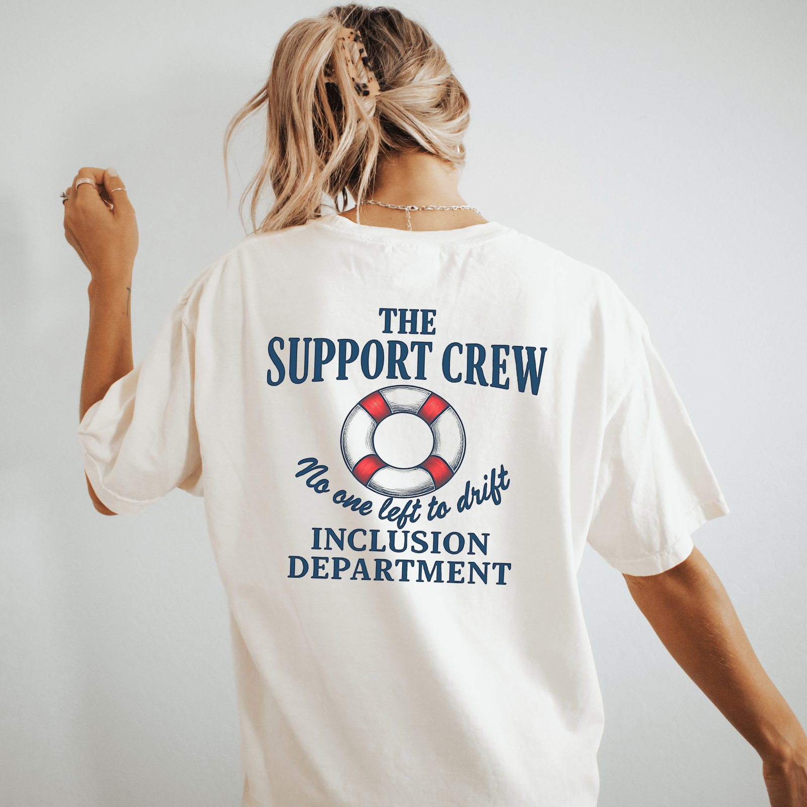 Support Crew Teacher Shirt – Inclusion Department Tee
