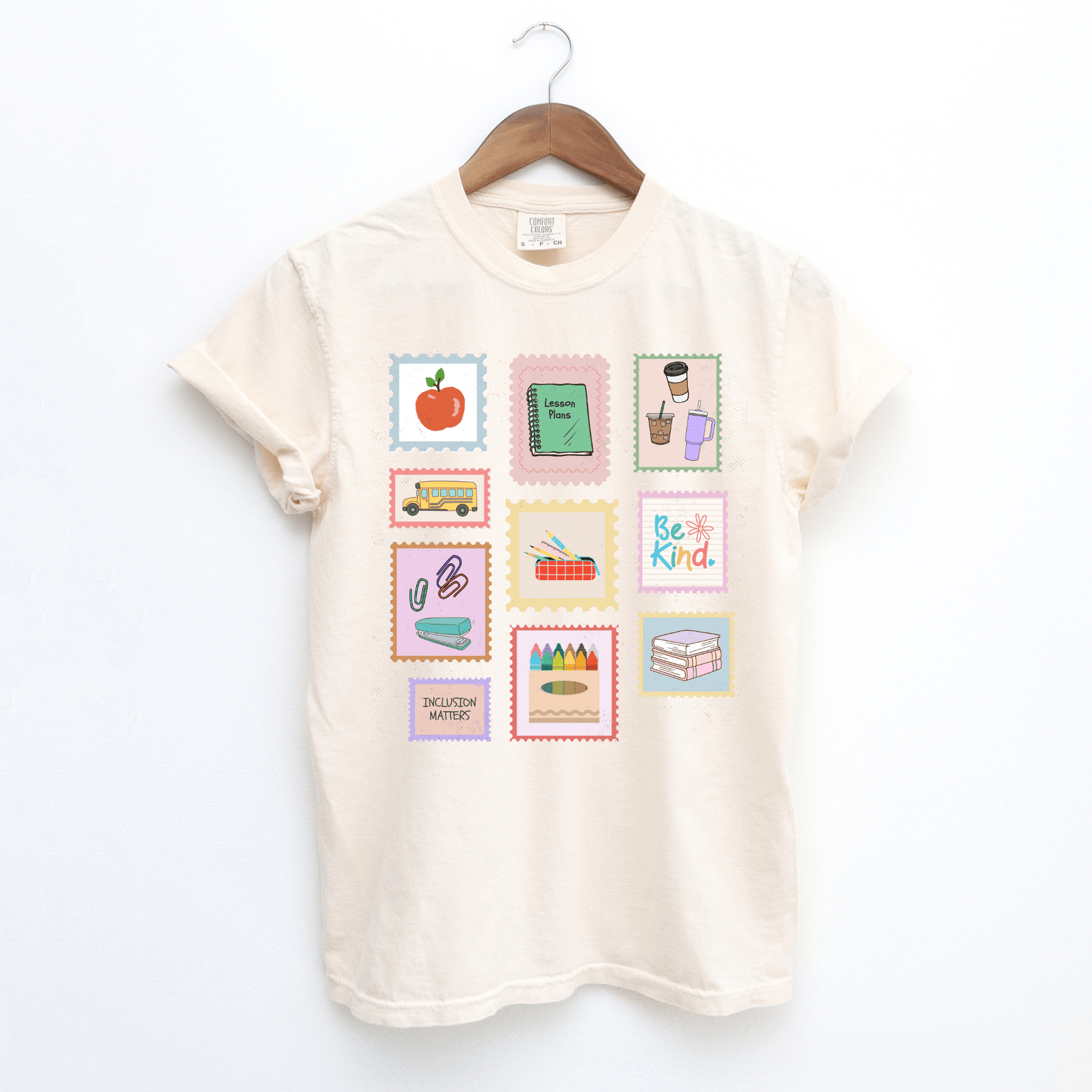 Teacher Stamp Tee | Back to School Comfort Colors T-Shirt