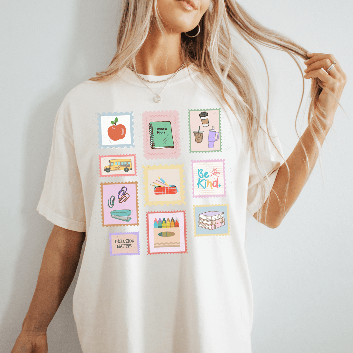 Teacher Stamp Tee | Back to School Comfort Colors T-Shirt