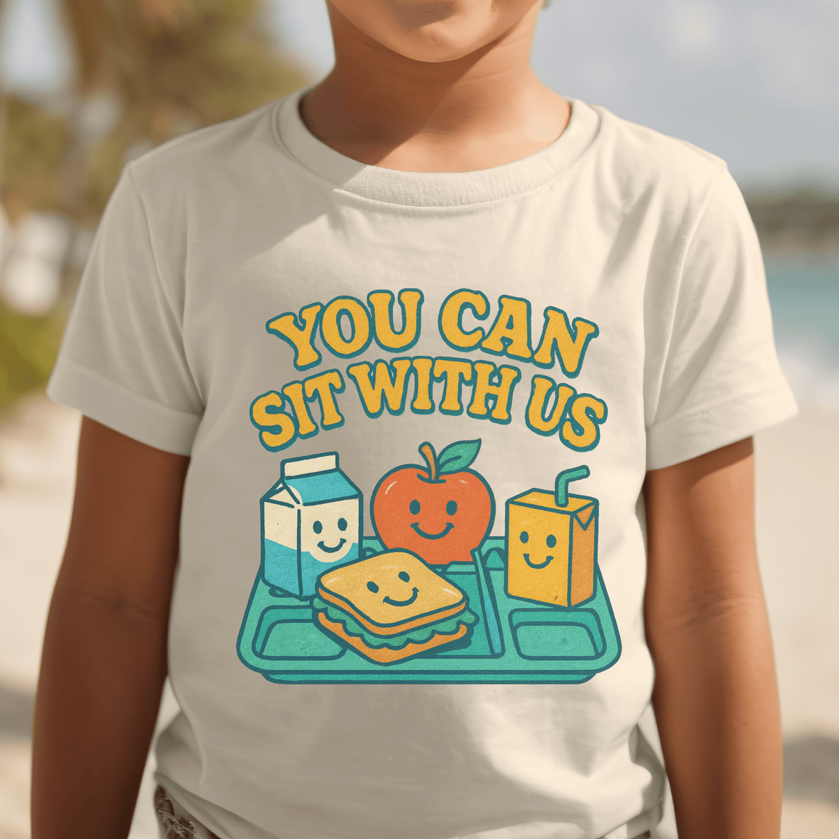 You Can Sit With Us Kids Tee | Inclusion Shirt for Children