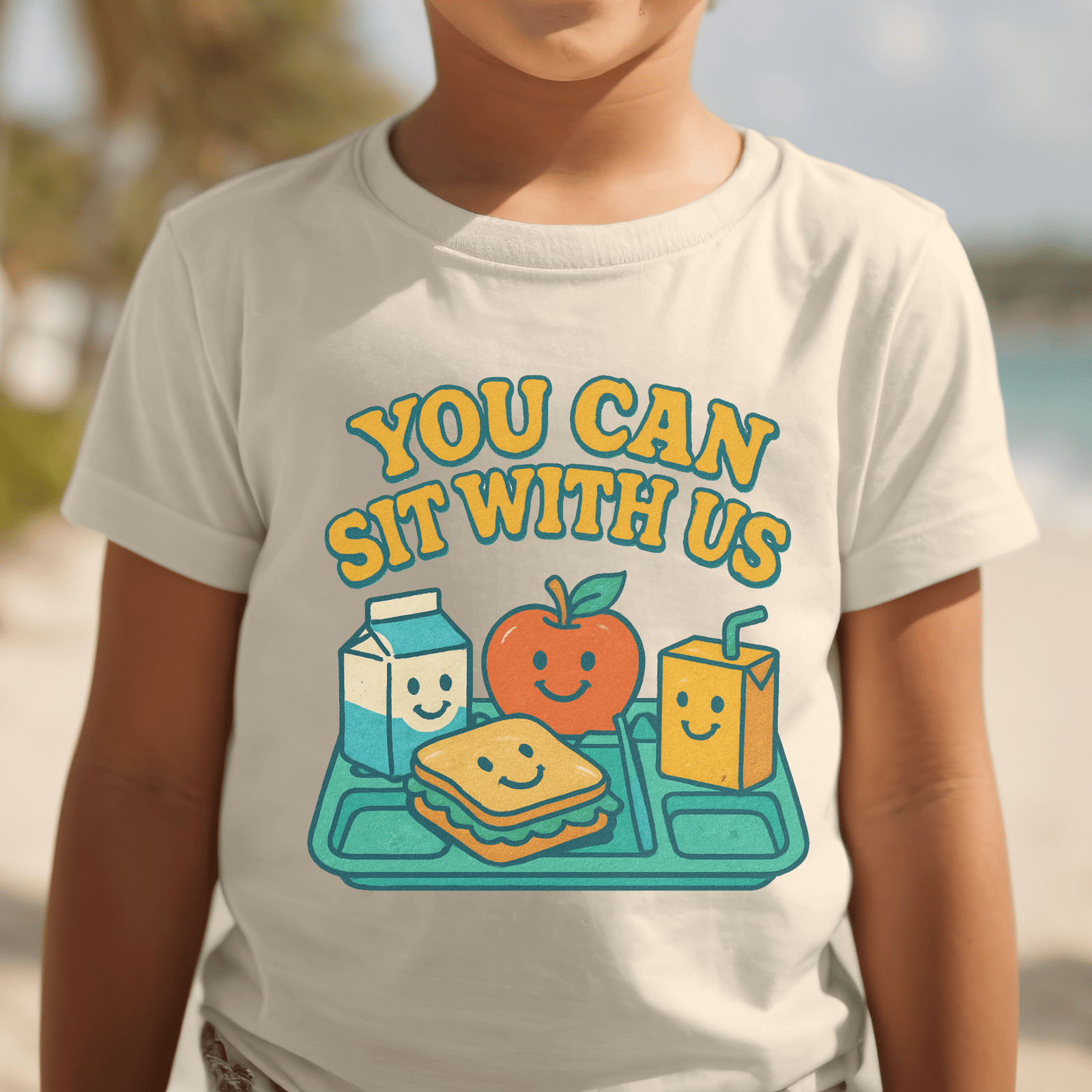 You Can Sit With Us Kids Tee | Inclusion Shirt for Children